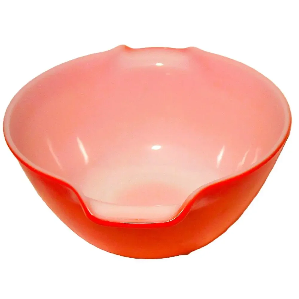 Fire-King Orange Ombre Cinderella Mixing Bowl 1.5 quarts Mid-Century Kitchen